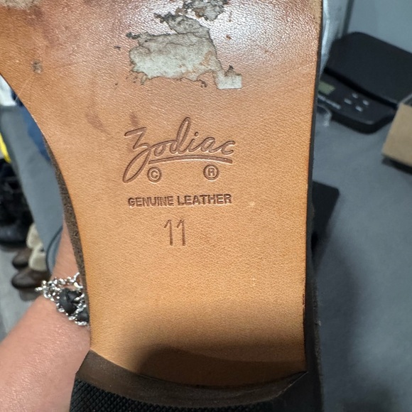 Zodiac Brown Slouchy Ankle Boots - Picture 10 of 10